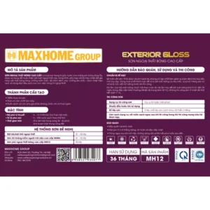 son bong ngoai that maxhome mh12