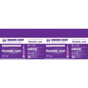 Keo silicone A300 goc axit mau trang trong suot 6