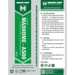 Keo silicone A500 trung tinh mau den 4