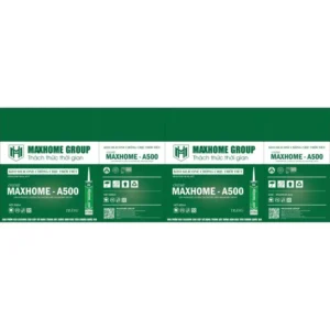 Keo silicone A500 trung tinh mau trang 6