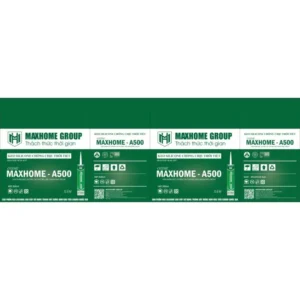 Keo silicone A500 trung tinh mau trang 6